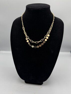 Layered Gold Colored Necklace - Alfani